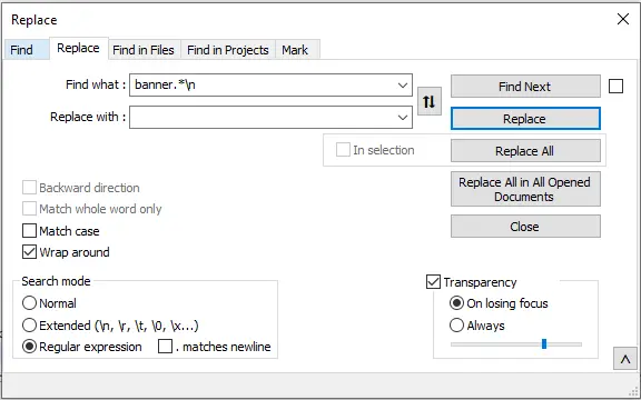 Notepad plus plus - replace on many files.webp